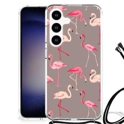 Samsung Galaxy S24 Case Anti-shock Flamingo Samsung Galaxy S24 Case Anti-shock Flamingo