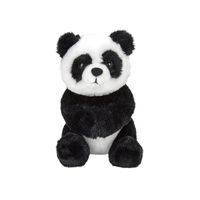 Pluche knuffel panda beer van 18 cm - thumbnail