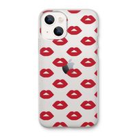 Lips: iPhone 13 mini Transparant Hoesje