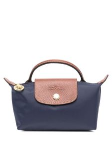 Longchamp trousse de toilette Le Pliage - Bleu