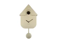 Wall clock Modern Cuckoo ABS metallic gold