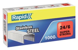 Nieten rapid 24/6 rvs super strong 1000 st