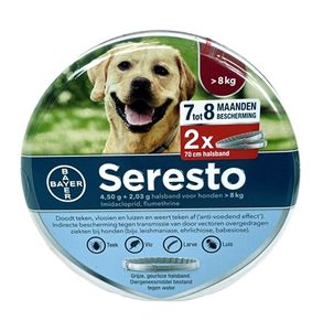 Bayer Seresto tekenen vlooienband hond