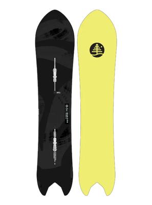 Burton Pow Wrench Freeride Snowboard 152