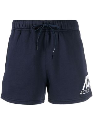 Autry short à logo imprimé - Bleu