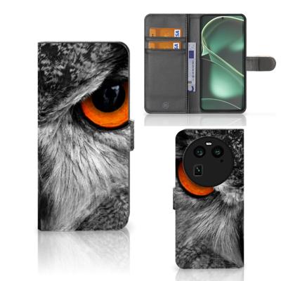 OPPO Find X6 | Telefoonhoesje | Met pasjeshouder | Uil