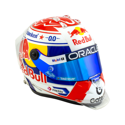 1:2 - 2025 Seizoenshelm - Max Verstappen - Schaalmodel - Red Bull Racing