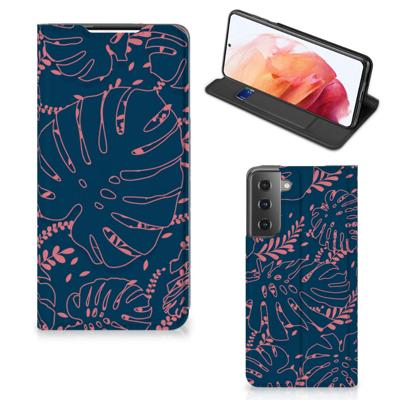 Samsung Galaxy S21 Smart Cover Palm Leaves