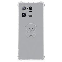 Xiaomi 13 Pro Stevig Bumper Hoesje Grijs Baby Olifant - thumbnail