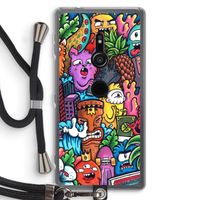 Vexx Mixtape: Sony Xperia XZ2 Transparant Hoesje met koord