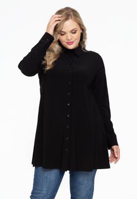 Yoek Blouse A-lijn | Zwart | Maat 42/44