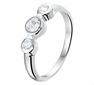 TFT Ring Zirkonia Zilver Gerhodineerd