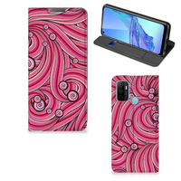 OPPO A53 | A53s Bookcase Swirl Pink - thumbnail