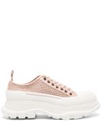 Alexander McQueen baskets Deck Plimsoll - Rose