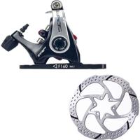 Kt Md-c610 spyre remklauw mechanisch flatmount voor zwart/zilver