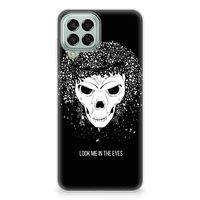 Silicone Back Case Samsung Galaxy M33 Skull Hair - thumbnail