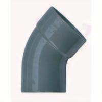 Wavin PVC Bocht 45° Mof-Spie 160mm - Efficiënte Waterdoorvoer met Lage Weerstand