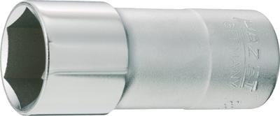 HAZET Bougiedopsleutel 880KF · 3/8 inch (10 mm) vierkant hol · Buiten-zeskant-profiel · SW 20,8 mm · 13/16?