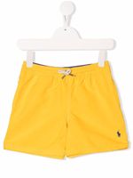 POLO RALPH LAUREN KIDS short de bain à lien de resserrage - Jaune - thumbnail