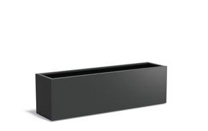 Aluminium plantenbak CARREZ 200x50x60cm.