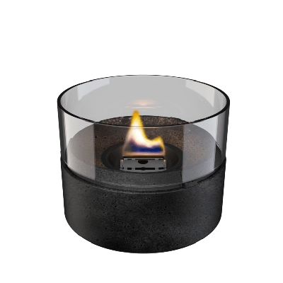 Tenderflame Café 18 Lava Black - Tafelhaard - Sfeerhaard binnen & buiten - Tafelbrander