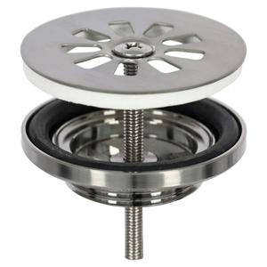 Differnz afvoerplug | mat chroom | 64mm