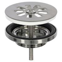 Differnz afvoerplug | mat chroom | 64mm