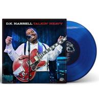 D.K. Harrell - Talkin&apos; Heavy (Doorzichtig Blauw Vinyl) LP