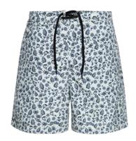 King Kerosin AOP Sailor Kurz Swim Short Ecru-XXXL