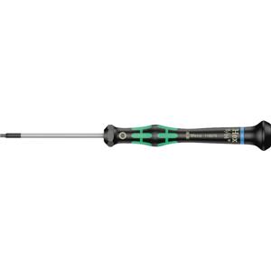 Wera 2054 Elektronica en fijnmechanica Inbusschroevendraaier Sleutelbreedte (metrisch): 2 mm Sleutelbreedte (inch): 5/64 inch Koplengte: 60 mm Afmeting,