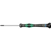 Wera 2054 Elektronica en fijnmechanica Inbusschroevendraaier Sleutelbreedte (metrisch): 2 mm Sleutelbreedte (inch): 5/64 inch Koplengte: 60 mm Afmeting,