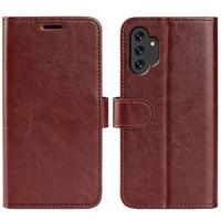 Samsung Galaxy A13 Wallet Case met Magnetische Sluiting - Bruin - thumbnail