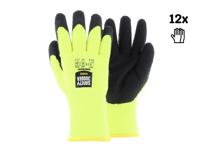Safety Jogger Veiligheidshandschoenen met hoge zichtbaarheid | Koude omstandigheden | 12 Stuks | Geel | Maat 10 - SW1302010