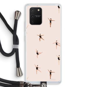 Dancing #1: Samsung Galaxy S10 Lite Transparant Hoesje met koord