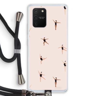 Dancing #1: Samsung Galaxy S10 Lite Transparant Hoesje met koord