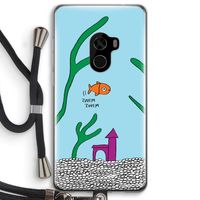 Aquarium: Xiaomi Mi Mix 2 Transparant Hoesje met koord