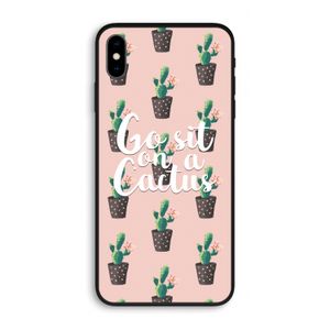 Cactus quote: iPhone XS Max Biologisch afbreekbaar hoesje