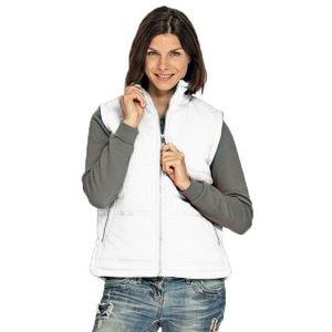 Witte bodywarmer voor dames