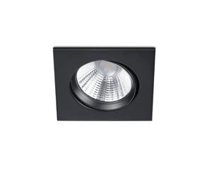 Trio Led inbouwspotPamir Square 5,5w - 3000K - 8,5cm zwart - 650410132