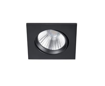 Trio Led inbouwspotPamir Square 5,5w - 3000K - 8,5cm zwart - 650410132