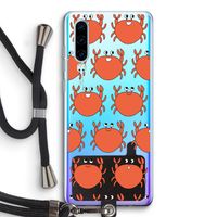 Krab: Huawei P30 Transparant Hoesje met koord