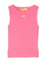 Off-White Kids débardeur Off Stamp - Rose