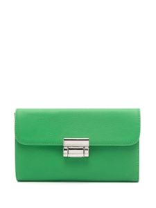 Sarah Chofakian petit porte-monnaie Ella en cuir - Vert