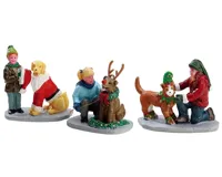 Doggie Dress Up set 3 stuks Lemax Caddington Village Collection 2024