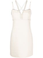 SANDRO Vayana tweed minidress - Blanc