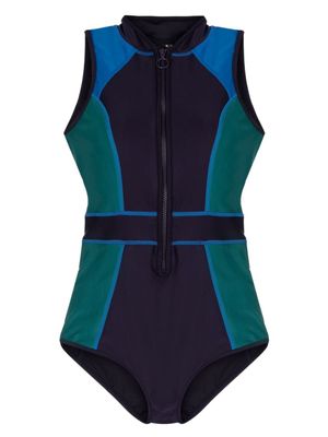 Duskii maillot de bain à design colour block - Violet