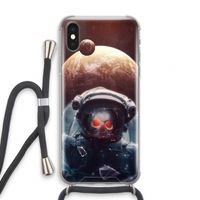 Voyager: iPhone XS Transparant Hoesje met koord
