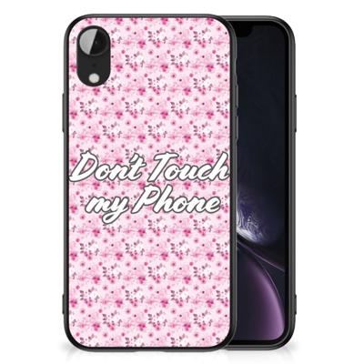 Apple iPhone XR | Telefoon Hoesje | Flowers Pink DTMP