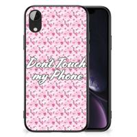 Apple iPhone XR | Telefoon Hoesje | Flowers Pink DTMP