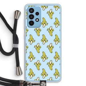 Bananas: Samsung Galaxy A52 Transparant Hoesje met koord